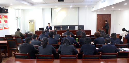 集团公司党委组织各党支部召开2018年度基层党组织组织生活会及开展民主评议党员